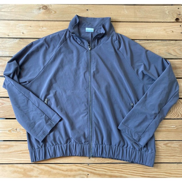 Columbia Other - COLUMBIA Men’s Grey Full Zip Lightweight Jacket XL